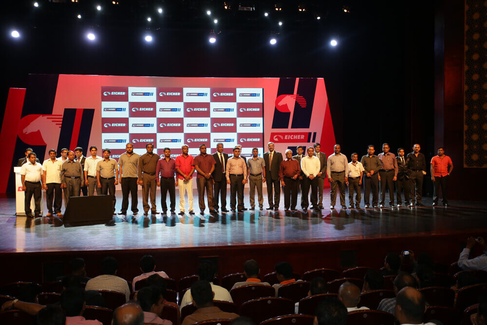 Key customers at Eicher Pro Series Launch in Colombo, Sri Lanka