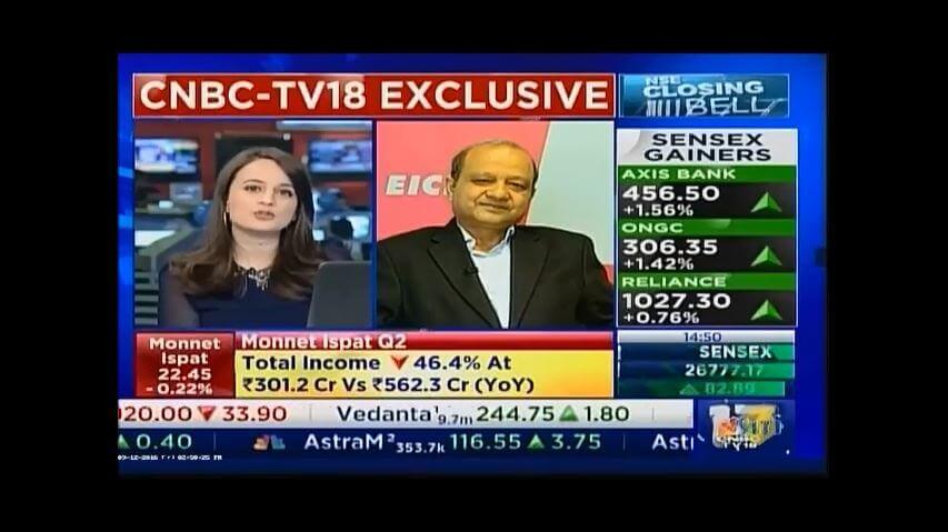 Mr. Vinod Aggarwal, CEO, VE Commercial Vehicles on CNBCTV18