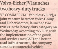 Volvo-Eicher seeks nod for a new plant