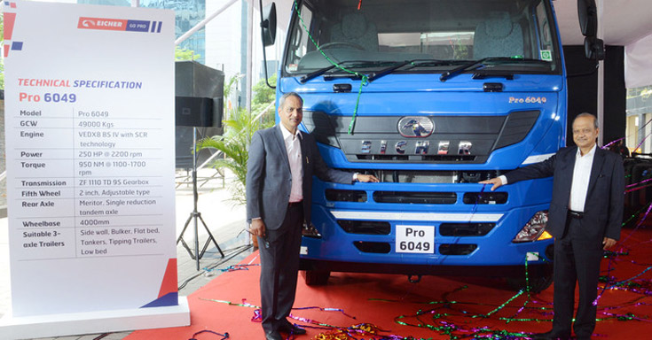 Eicher launches new 250HP Pro 6049 and Pro 6041