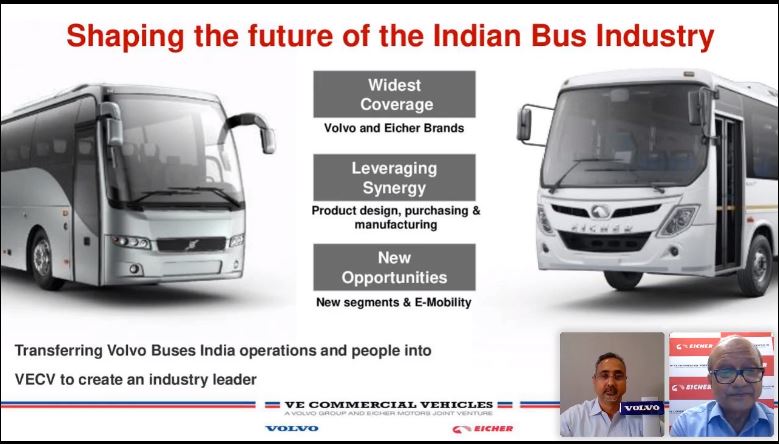 Volvo Buses India integrates with VECV