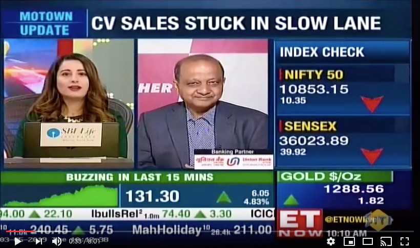 Vinod Aggarwal, MD & CEO, VECV speaks to ET Now